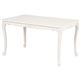 ダイニングテーブル ヴィオレッタシリーズ 木製 アンティーク調ホワイト(白) 