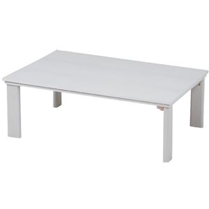 カジュアルこたつテーブル（折脚） 長方形 本体 105cm  - 拡大画像