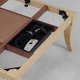 リビングこたつテーブル 正方形 本体 木製 75cm ナチュラル  - 縮小画像4