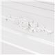 ヨーロピアン調チェスト/リビング収納 【4段】 幅65ｃｍ 木製 アンティーク風 ホワイト(白) 【完成品】  - 縮小画像2
