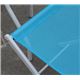 ガーデンテーブルセット (円形テーブル×1+折りたたみ式椅子×2) ブルー  - 縮小画像5