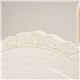 アンティーク調ベッド 【セミダブルサイズ】 木製/パイン材 猫足 姫系 アンティークホワイト(白) - 縮小画像5