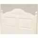 アンティーク調ベッド 【シングルサイズ】 木製 姫系 RB-1680AW-S アンティークホワイト(白) - 縮小画像2