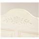 アンティーク調ベッド 【シングルサイズ】 木製 姫系 RB-1680AW-S アンティークホワイト(白) - 縮小画像3