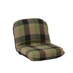 インド綿ウール混座椅子 メルモSS W47cm×D60cm（80）×H39cm（11）×SH11cm グリーン