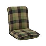 インド綿ウール混座椅子 メルモM W47cm×D69cm（104）×H56cm（12）×SH12cm グリーン
