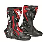 ブーツ SIDI ST 黒/RD 42 (26.5cm) 【バイク用品】