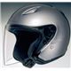 ジェットヘルメット シールド付き J-STREAM パールグレーメタリック S 【バイク用品】 - 縮小画像1