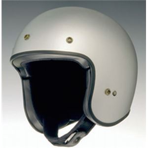 ジェットヘルメット FREEDOM マットメタル S 【バイク用品】 - 拡大画像