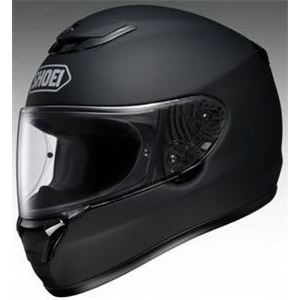 フルフェイスヘルメット QWEST マットブラック S 【バイク用品】 - 拡大画像