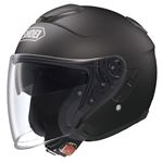 ジェットヘルメット シールド付き J-CRUISE マットブラック S 【バイク用品】