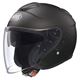 ジェットヘルメット シールド付き J-CRUISE マットブラック XL 【バイク用品】 - 縮小画像1