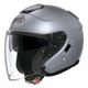 ジェットヘルメット シールド付き J-CRUISE パールグレーメタリック M 【バイク用品】 - 縮小画像1
