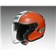 ジェットヘルメット シールド付き J-CRUISE CORSO TC-8 オレンジ/ホワイト M 【バイク用品】 - 縮小画像1