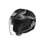 ジェットヘルメット シールド付き J-CRUISE STOLD TC-5 ブラック/グレー S 【バイク用品】