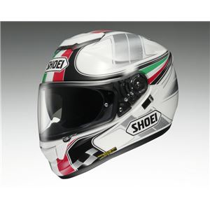 フルフェイスヘルメット GT-Air REGALIA TC-4 グリーン/ホワイト S 【バイク用品】 - 拡大画像
