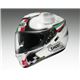 フルフェイスヘルメット GT-Air REGALIA TC-4 グリーン/ホワイト M 【バイク用品】 - 縮小画像1