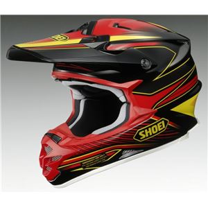 フルフェイスヘルメット VFX-W SEAR TC-1 レッド/ブラック L 【バイク用品】 - 拡大画像
