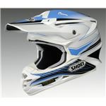 フルフェイスヘルメット VFX-W SEAR TC-2 ブルー/ホワイト M 【バイク用品】