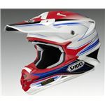 フルフェイスヘルメット VFX-W SEAR TC-10 レッド/ブルー S 【バイク用品】