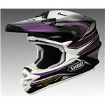 フルフェイスヘルメット VFX-W SEAR TC-11 黒/紫 L 【バイク用品】