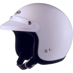 ジェットヘルメット S-70 白 59-60 【バイク用品】 - 拡大画像