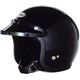 ジェットヘルメット S-70 黒 59-60 【バイク用品】 - 縮小画像1