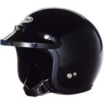 ジェットヘルメット S-70 黒 59-60 【バイク用品】