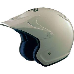 ジェットヘルメット HYPER T 白 55-56 【バイク用品】 - 拡大画像