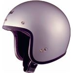 ジェットヘルメット CLASSIC-SW ブライトシルバー 55-56 【バイク用品】