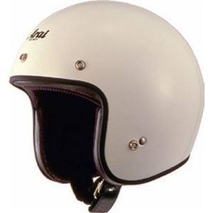 ジェットヘルメット CLASSIC-SW シャインアイボリー 55-56 【バイク用品】 - 拡大画像
