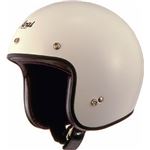 ジェットヘルメット CLASSIC-SW シャインアイボリー 55-56 【バイク用品】