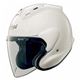 ジェットヘルメット シールド付き MZ 白 57-58 【バイク用品】 - 縮小画像1