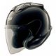 ジェットヘルメット シールド付き MZ グラスブラック 57-58 【バイク用品】 - 縮小画像1