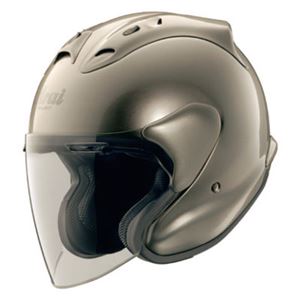 ジェットヘルメット シールド付き MZ レオングレー 57-58 【バイク用品】 - 拡大画像