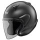 ジェットヘルメット シールド付き MZ-F フラットブラック 59-60 【バイク用品】 - 縮小画像1
