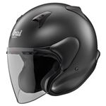 ジェットヘルメット シールド付き MZ-F フラットブラック 61-62 【バイク用品】