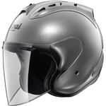 ジェットヘルメット シールド付き SZ-RAM4 アルミナシルバー 55-56 【バイク用品】