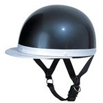 ハーフヘルメット CC-201 CEPTOO HELMET ブラックメタリック 【バイク用品】