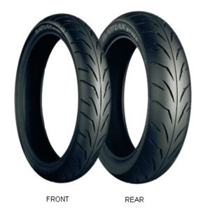 ブリヂストン タイヤ MCS07958 BT39 110/80-17 TL 【バイク用品】