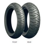 ブリヂストン タイヤ MCR00350 TH01 120/70R14 TL 【バイク用品】