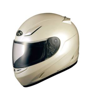 フルフェイス ヘルメット FF-R3 パールホワイト S 【バイク用品】 - 拡大画像