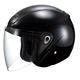 VENIRE ジェットヘルメット シールド付き フラットブラック 【バイク用品】 - 縮小画像1