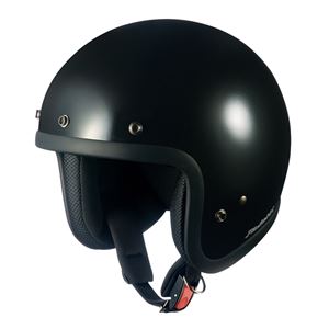 ジェットヘルメット RADIC NX ブラックメタリック 【バイク用品】 - 拡大画像