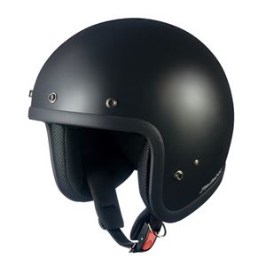 ジェットヘルメット RADIC NX フラットブラック 【バイク用品】 - 拡大画像