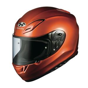 フルフェイス ヘルメット AEROBLADE-3 シャイニーオレンジ XL 【バイク用品】 - 拡大画像