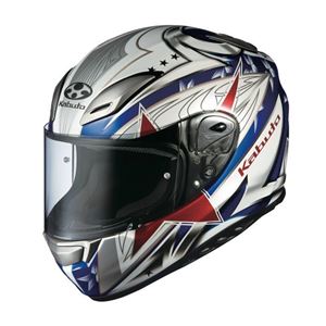 フルフェイス ヘルメット AEROBLADE-3 STELLATO トリコロール M 【バイク用品】 - 拡大画像