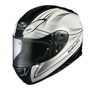 フルフェイス ヘルメット AEROBLADE-3 LINEA パールホワイト S 【バイク用品】 - 拡大画像