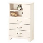 白井産業 キャビネット ホワイト 【Vanillatte】バニラッテ VLT-9055DH 【日本製】 【完成品】