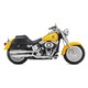 【高級品質】ハーレーソフテイル　ファットボーイ スタッズサドルバック　WVLX60S（ミディアムサイズ） Harley Softail Fatboy  - 縮小画像2